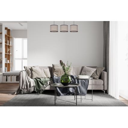 Lustr na lanku NEXO 3xE27/60W/230V