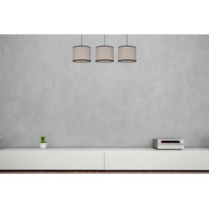 Lustr na lanku NEXO 3xE27/60W/230V