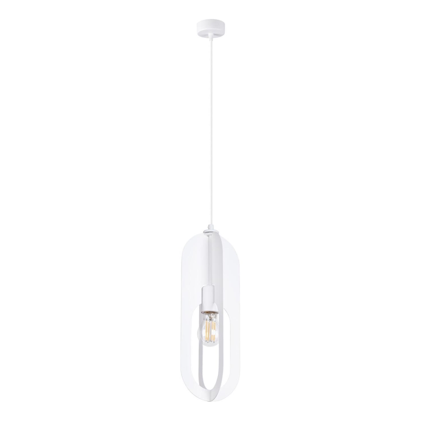 Lustr na lanku NICUS 1xE27/15W/230V bílá