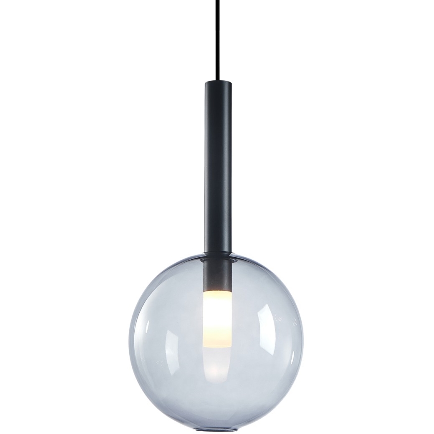 Lustr na lanku NIKO 1xG9/9W/230V pr. 20 cm černá