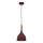Lustr na lanku NOAK 1xE27/15W/230V burgundy