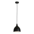 Lustr na lanku NOAK 1xE27/15W/230V černá