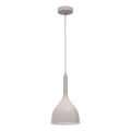 Lustr na lanku NOAK 1xE27/15W/230V krémová