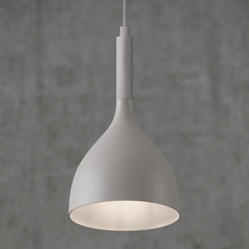 Lustr na lanku NOAK 1xE27/15W/230V krémová