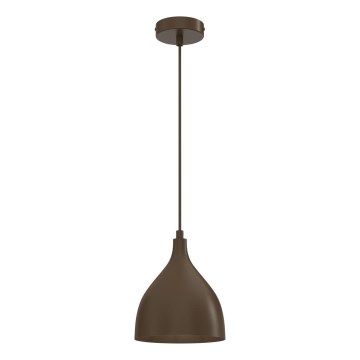 Lustr na lanku NOAK CLASSIC 1xE27/15W/230V hnědá
