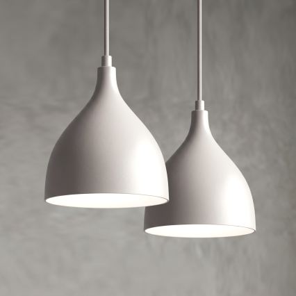 Lustr na lanku NOAK CLASSIC 2xE27/15W/230V krémová