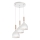 Lustr na lanku NOAK WOOD 3xE27/15W/230V bílá/buk