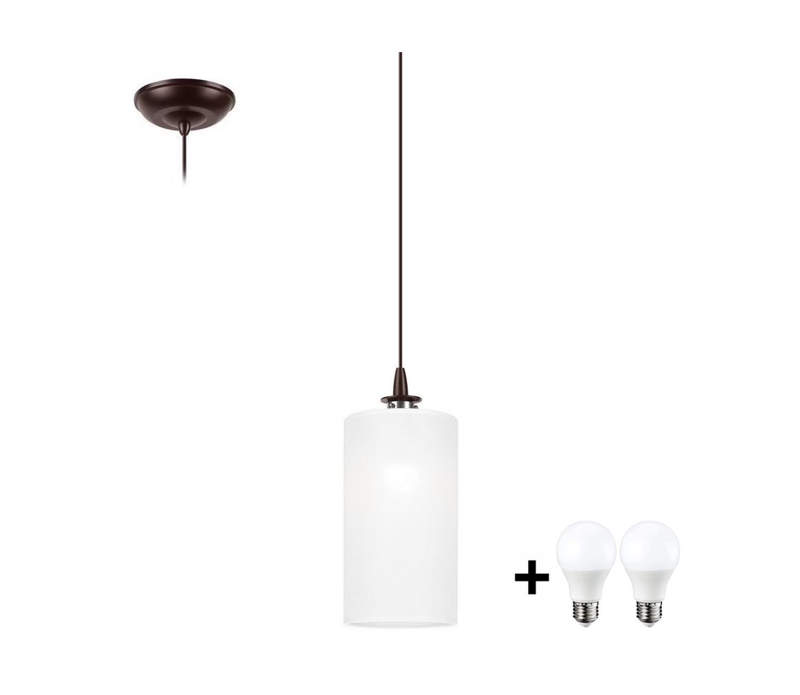 Lamkur Lustr na lanku NOEL MINI 1xE27/60W/230V bílá LA45214
