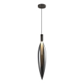 Lustr na lanku NORDIC 1xG9/5W/230V černý chrom