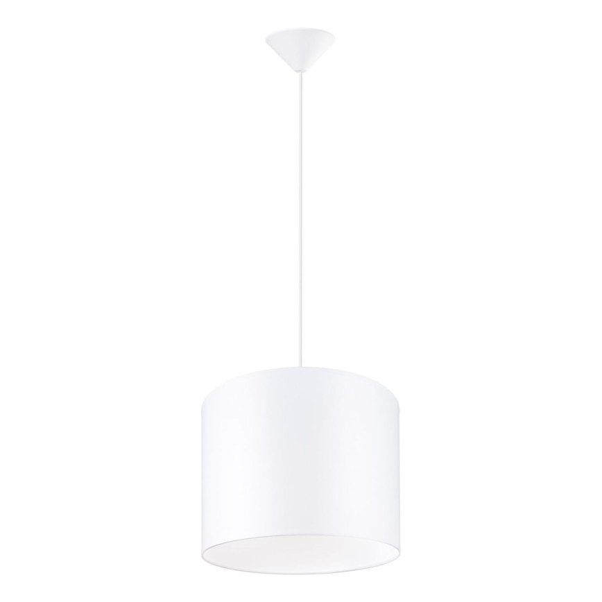 Lustr na lanku NOVA 1xE27/15W/230V pr. 30 cm bílá