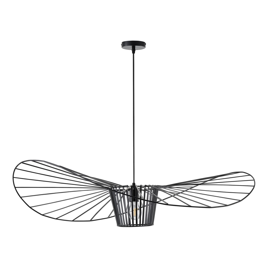 Lustr na lanku OGGI 1xE27/40W/230V černá