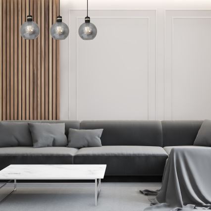 Lustr na lanku OMEGA 3xE27/60W/230V