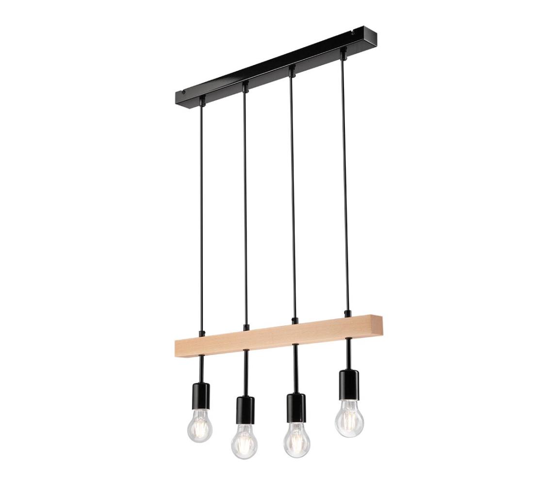 Lamkur Lustr na lanku ORAZIO 4xE27/60W/230V LA33655