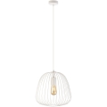 Lustr na lanku OVELLA 1xE27/15W/230V pr. 36 cm krémová