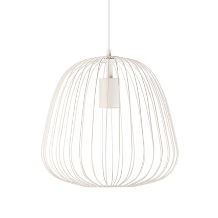 Lustr na lanku OVELLA 1xE27/15W/230V pr. 36 cm krémová