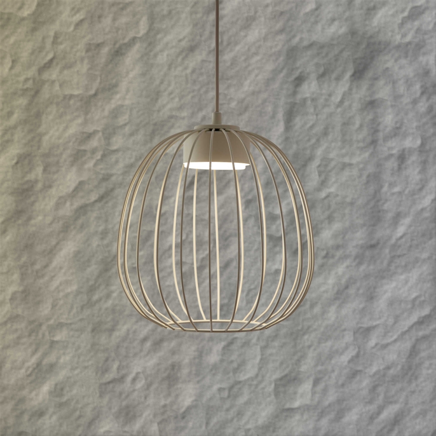 Lustr na lanku OVELLA 1xGX53/10W/230V pr. 25 cm krémová