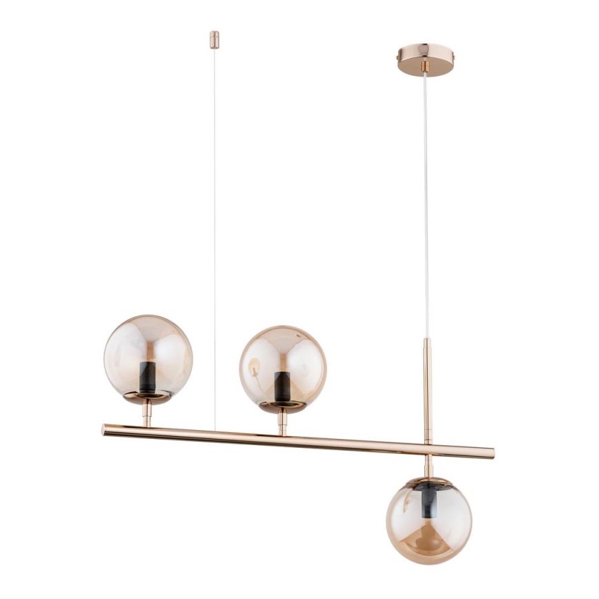 Lustr na lanku PALERMO 3xE14/40W/230V