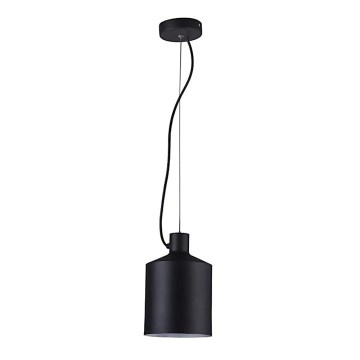 Lustr na lanku PANDORA 1xE27/40W/230V černá