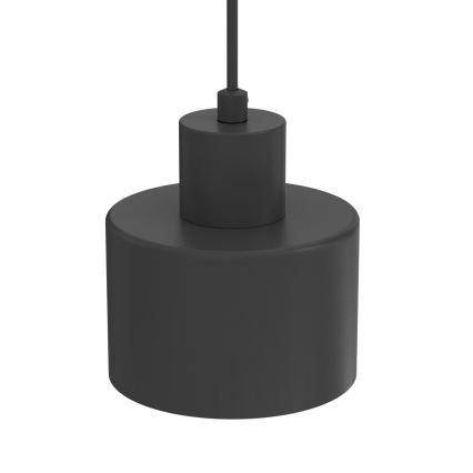 Lustr na lanku PARKLA 1xE27/15W/230V černá