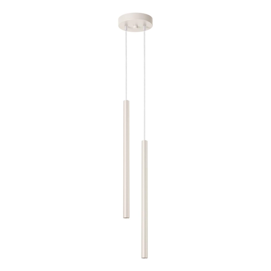 Lustr na lanku PASTELO 2xG9/8W/230V krémová