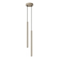Lustr na lanku PASTELO 2xG9/8W/230V taupe
