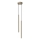 Lustr na lanku PASTELO 2xG9/8W/230V taupe