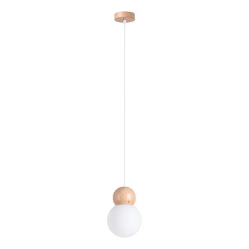 Lustr na lanku PEKKA 1xG9/8W/230V bílá