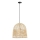 Lustr na lanku PELO 1xE27/40W/230V pr. 40 cm ratan