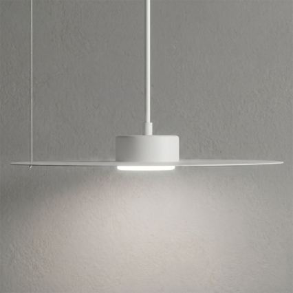 Lustr na lanku PIATTO 1xGX53/15W/230V pr. 35 cm bílá