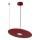 Lustr na lanku PIATTO 1xGX53/15W/230V pr. 35 cm vínová