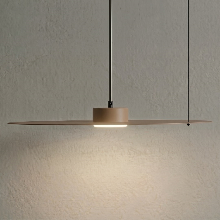 Lustr na lanku PIATTO 1xGX53/15W/230V pr. 45 cm béžová