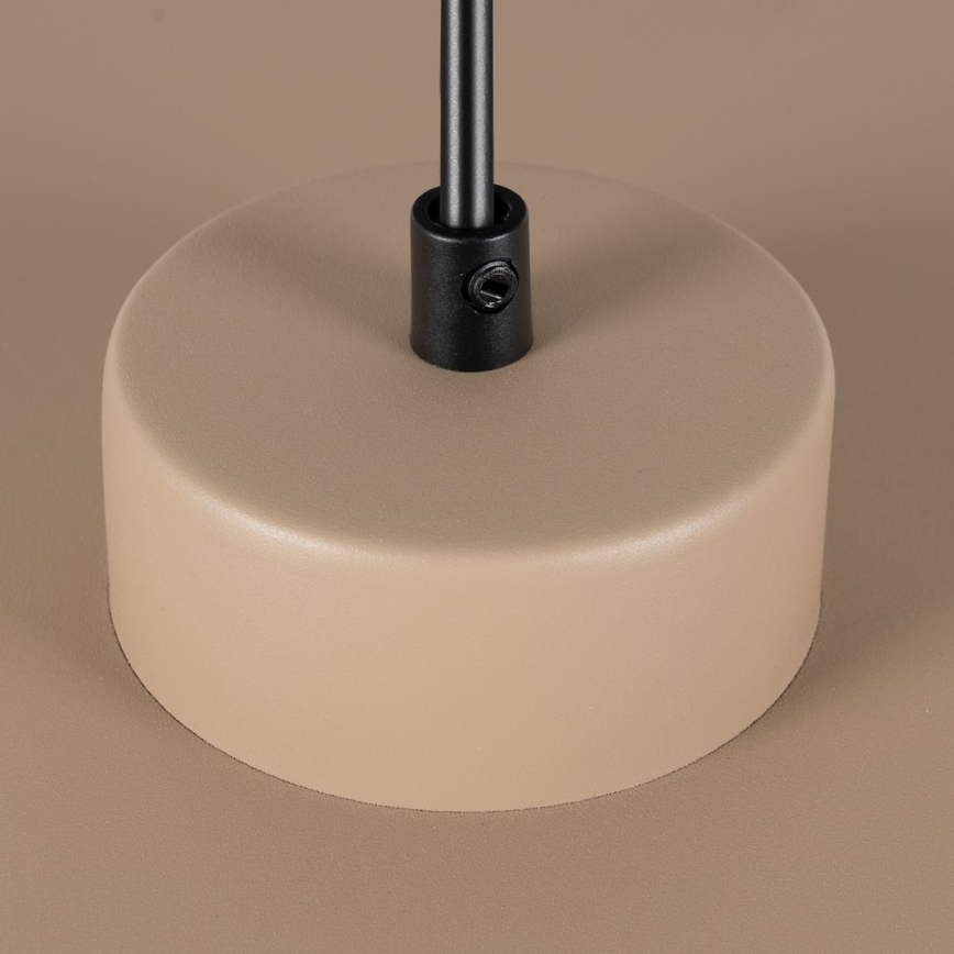 Lustr na lanku PIATTO 1xGX53/15W/230V pr. 45 cm béžová