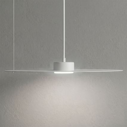 Lustr na lanku PIATTO 1xGX53/15W/230V pr. 45 cm bílá