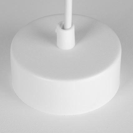 Lustr na lanku PIATTO 1xGX53/15W/230V pr. 45 cm bílá