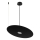 Lustr na lanku PIATTO 1xGX53/15W/230V pr. 45 cm černá