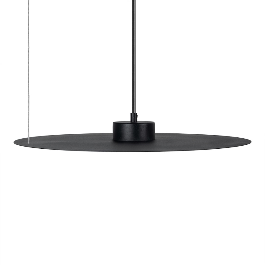 Lustr na lanku PIATTO 1xGX53/15W/230V pr. 45 cm černá