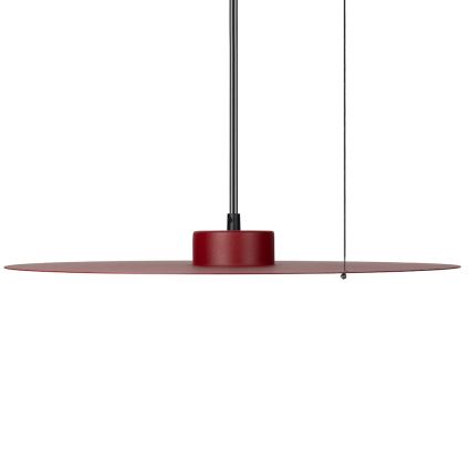 Lustr na lanku PIATTO 1xGX53/15W/230V pr. 45 cm vínová