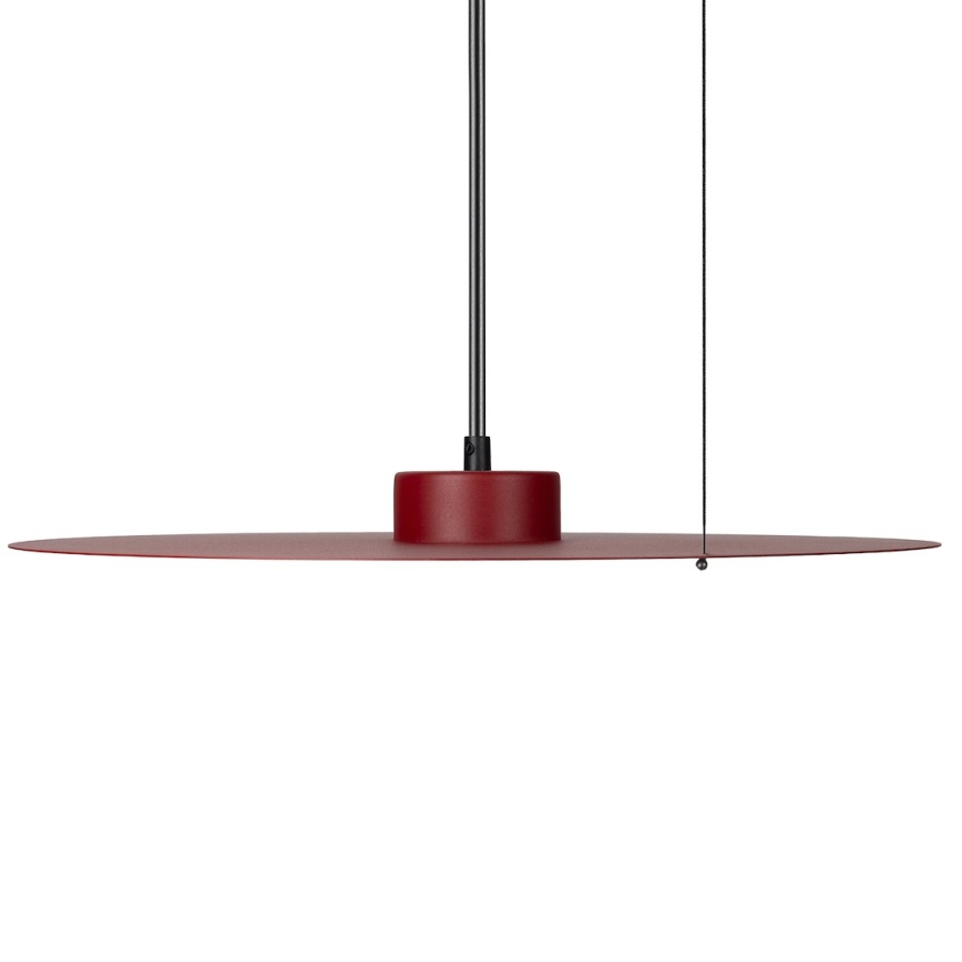 Lustr na lanku PIATTO 1xGX53/15W/230V pr. 45 cm vínová