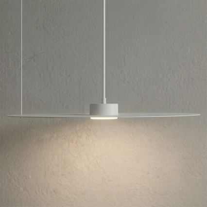Lustr na lanku PIATTO 1xGX53/15W/230V pr. 55 cm bílá