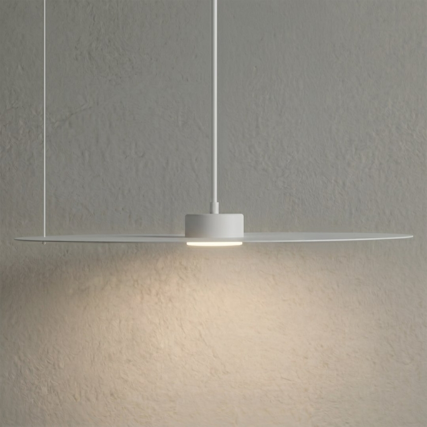 Lustr na lanku PIATTO 1xGX53/15W/230V pr. 55 cm bílá