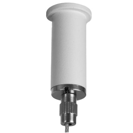 Lustr na lanku PIATTO 1xGX53/15W/230V pr. 55 cm bílá