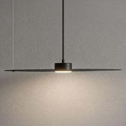 Lustr na lanku PIATTO 1xGX53/15W/230V pr. 55 cm černá