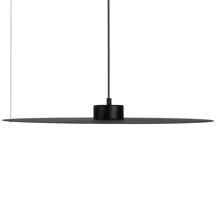 Lustr na lanku PIATTO 1xGX53/15W/230V pr. 55 cm černá