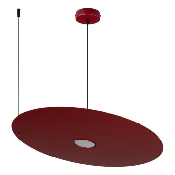 Lustr na lanku PIATTO 1xGX53/15W/230V pr. 55 cm vínová