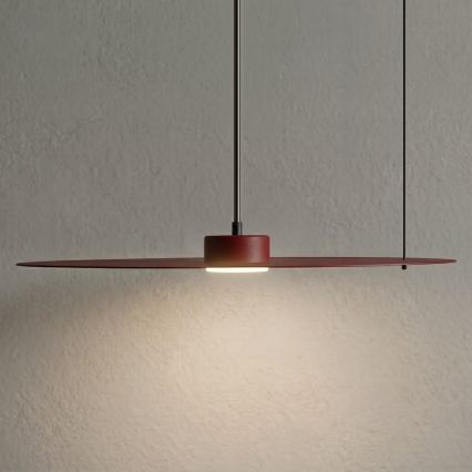 Lustr na lanku PIATTO 1xGX53/15W/230V pr. 55 cm vínová