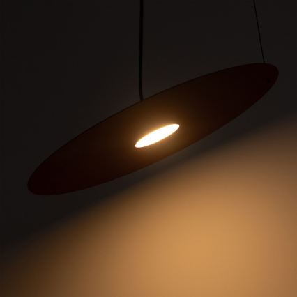 Lustr na lanku PIATTO 1xGX53/15W/230V pr. 55 cm vínová