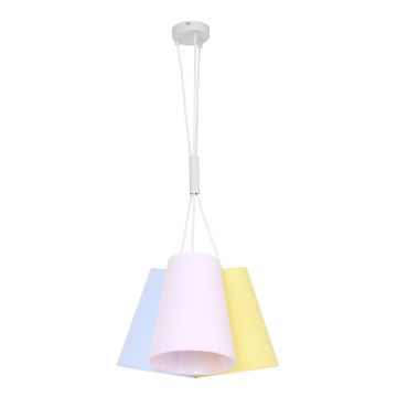 Lustr na lanku PINIO 3xE27/60W/230V