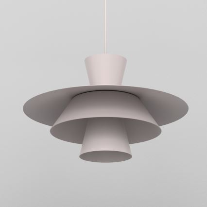 Lustr na lanku PLATO 1xE27/15W/230V krémová