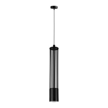 Lustr na lanku PRESCOT 1xGU10/40W/230V černá