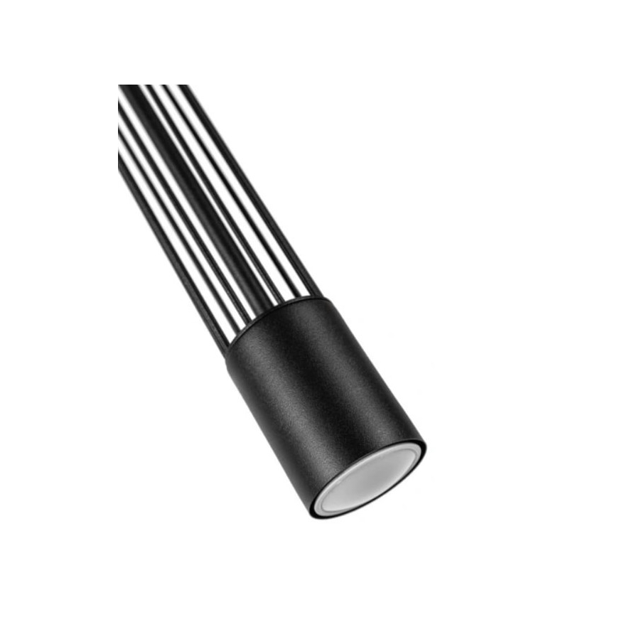 Lustr na lanku PRESCOT 2xGU10/40W/230V černá